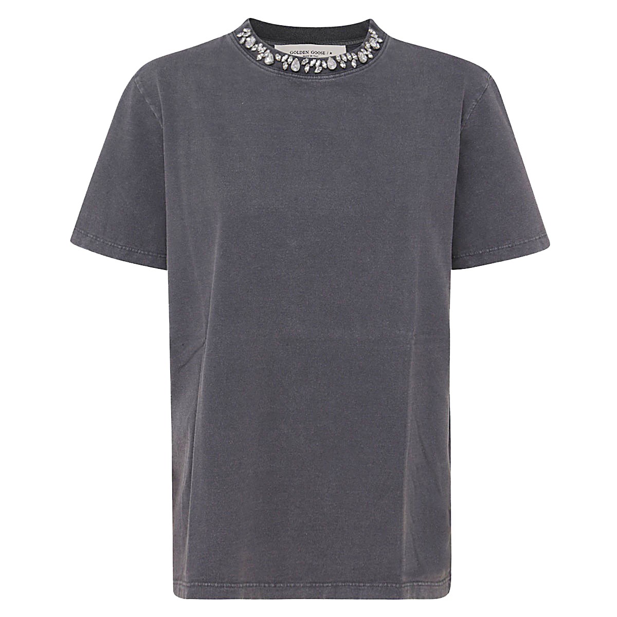 GREY COTTON T-SHIRT