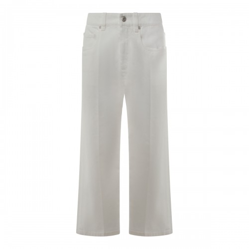 WHITE COTTON PANT