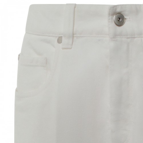WHITE COTTON PANT