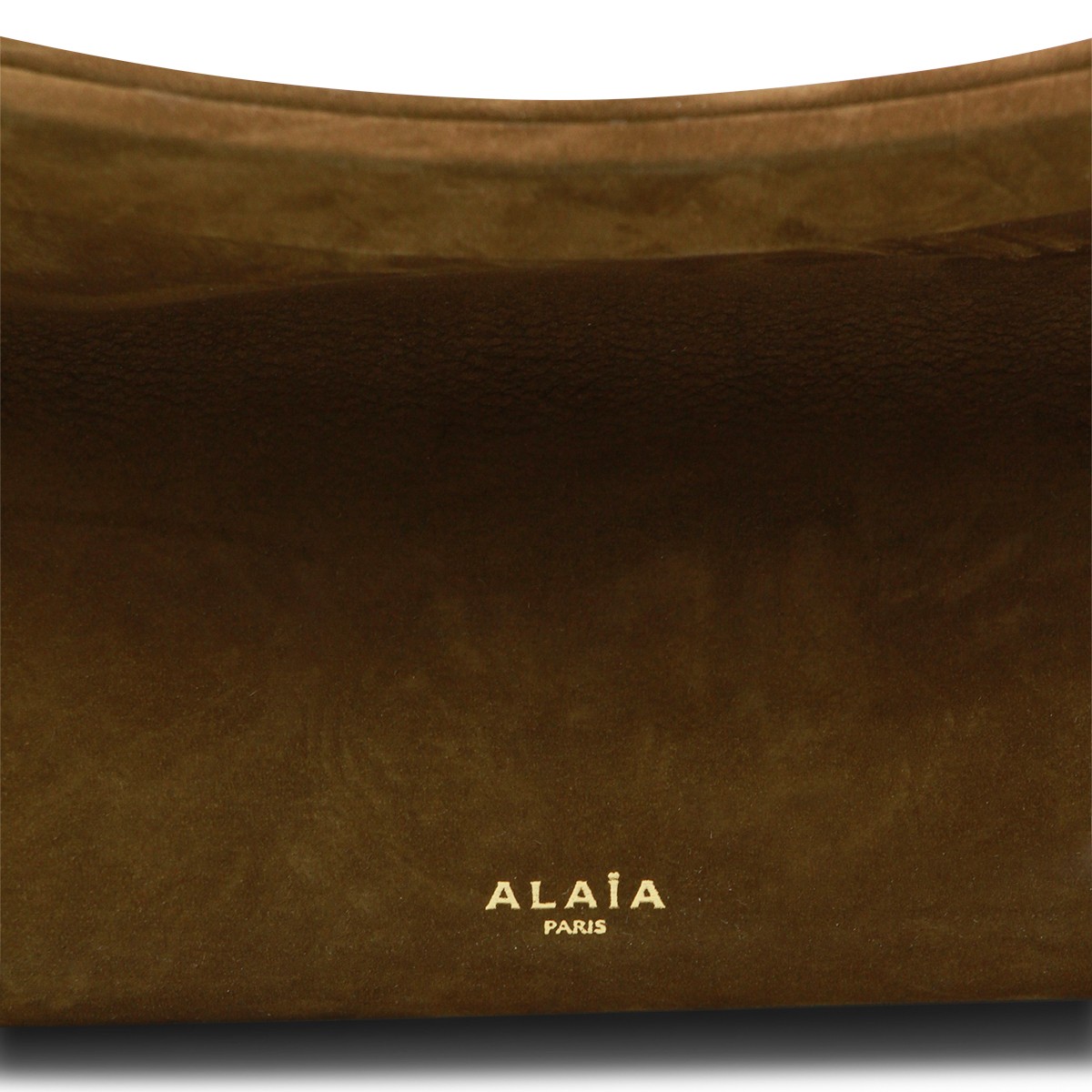 KHAKI LEATHER EAST WEST MEDIUM...