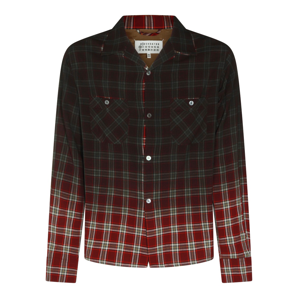 RED VISCOSE SHIRT