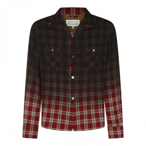 RED VISCOSE SHIRT
