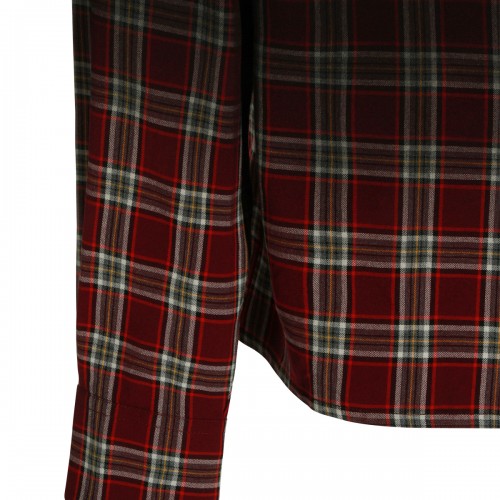 RED VISCOSE SHIRT