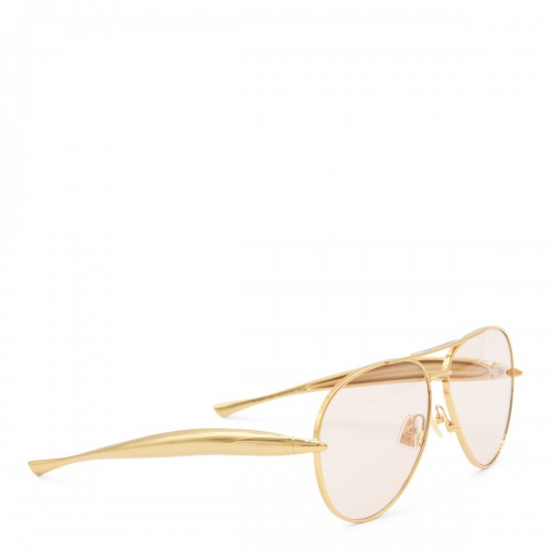 GOLD AND BROWN METAL SUNGLASS 2