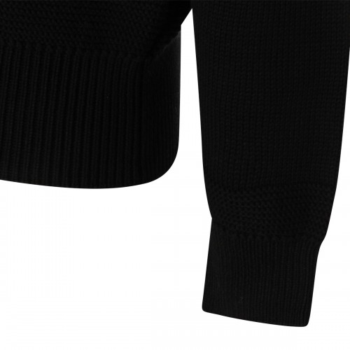 BLACK COTTON KNITWAR