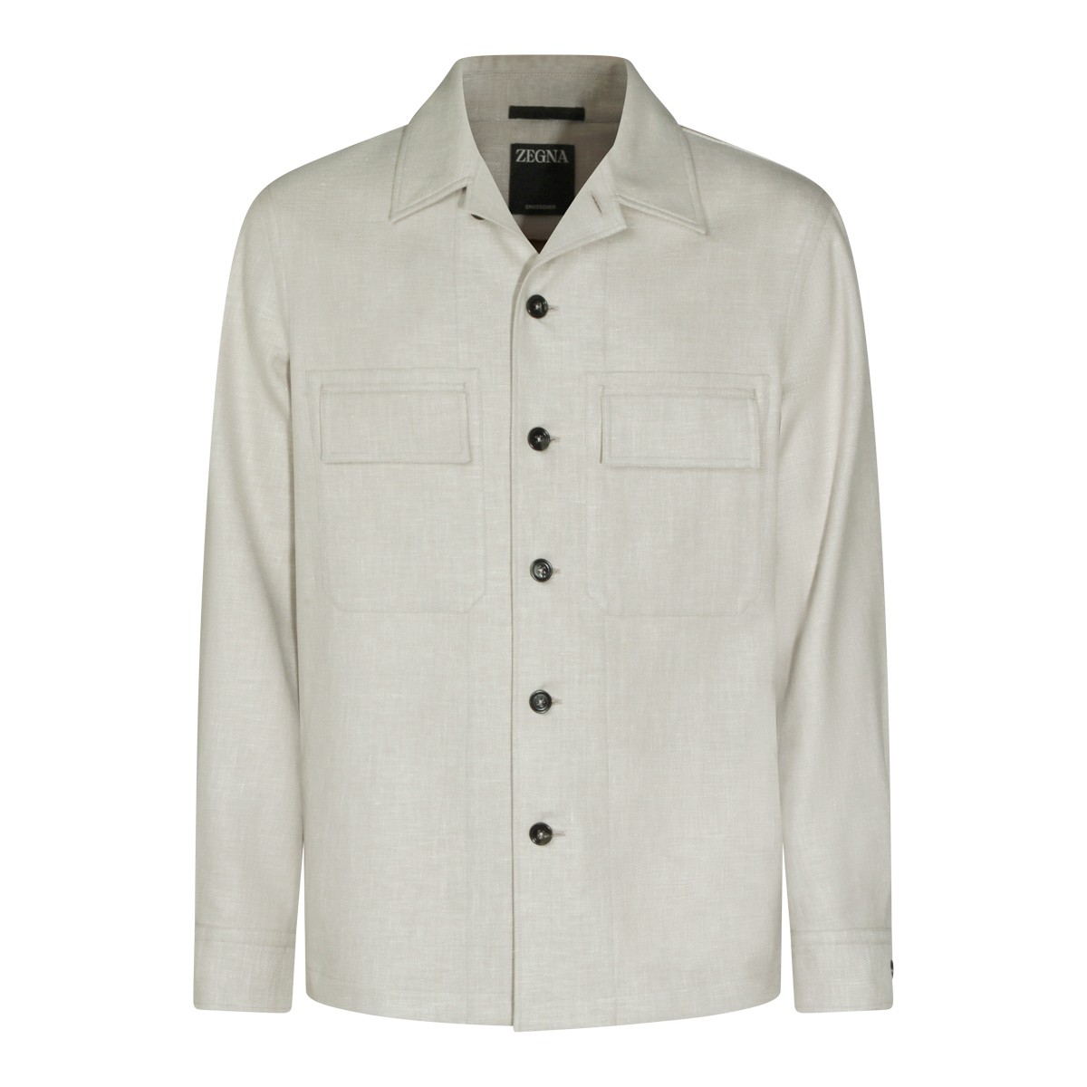 SAND LINEN CASUAL JACKET