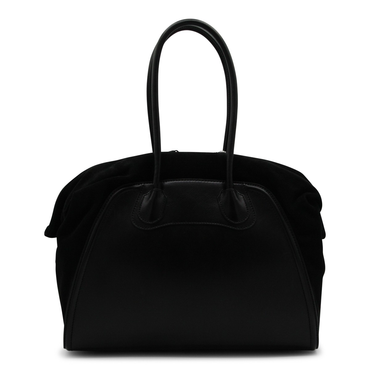 BLACK TOP HANDLE BAG