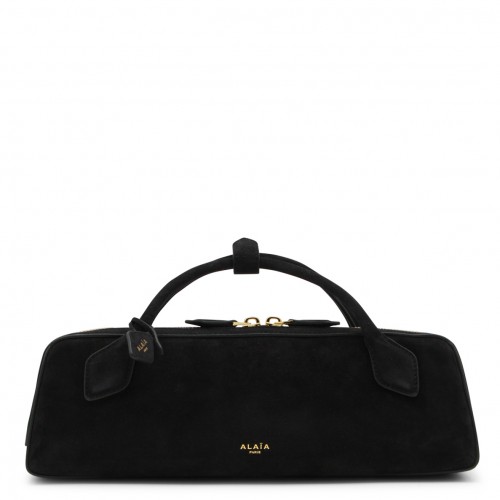 BLACK LEATHER LE TECKEL CLUTCH