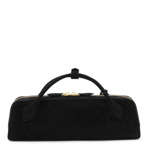 BLACK LEATHER LE TECKEL CLUTCH