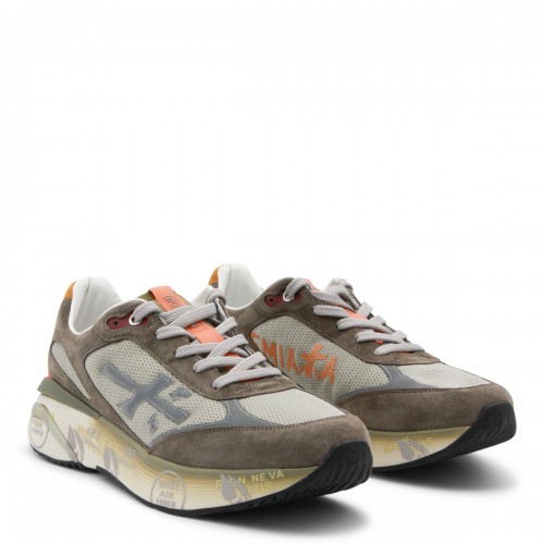 TAUPE LEATHER MOERUN SNEAKERS 2
