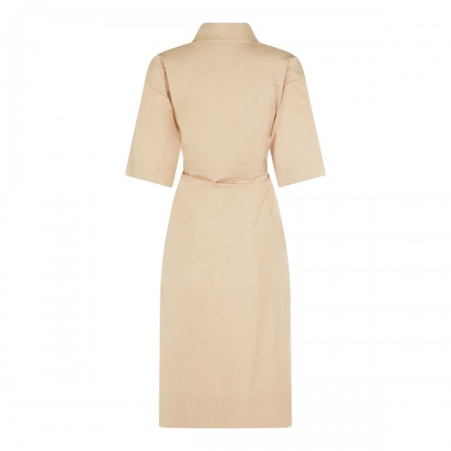 BEIGE COTTON DRESS