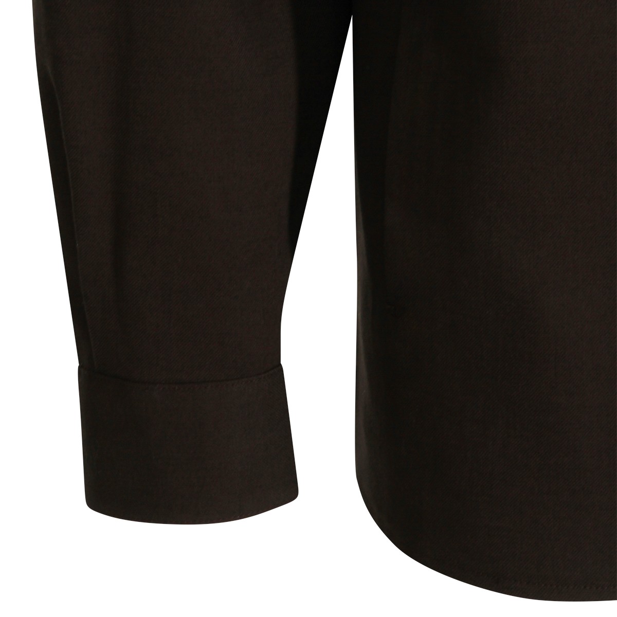 DARK BROWN LINEN CASUAL JACKET