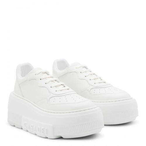 WHITE LEATHER SNEAKERS 2