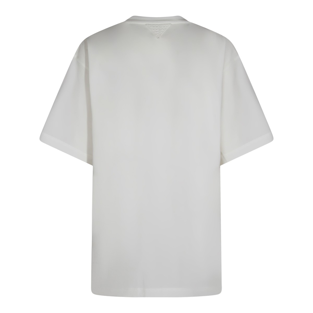WHITE COTTON T-SHIRT