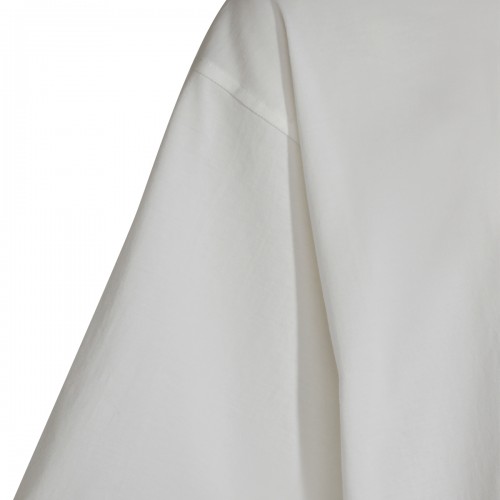 WHITE COTTON T-SHIRT