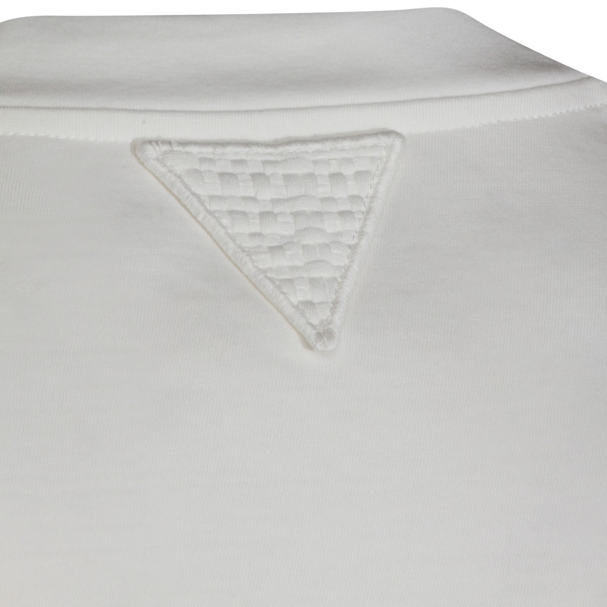 WHITE COTTON T-SHIRT