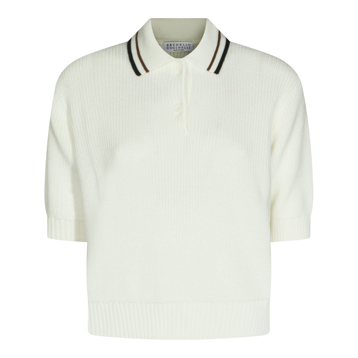 WHITE COTTON KNITWEAR