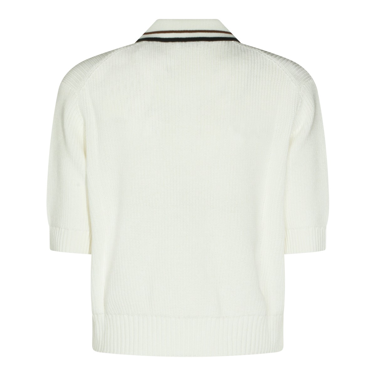 WHITE COTTON KNITWEAR