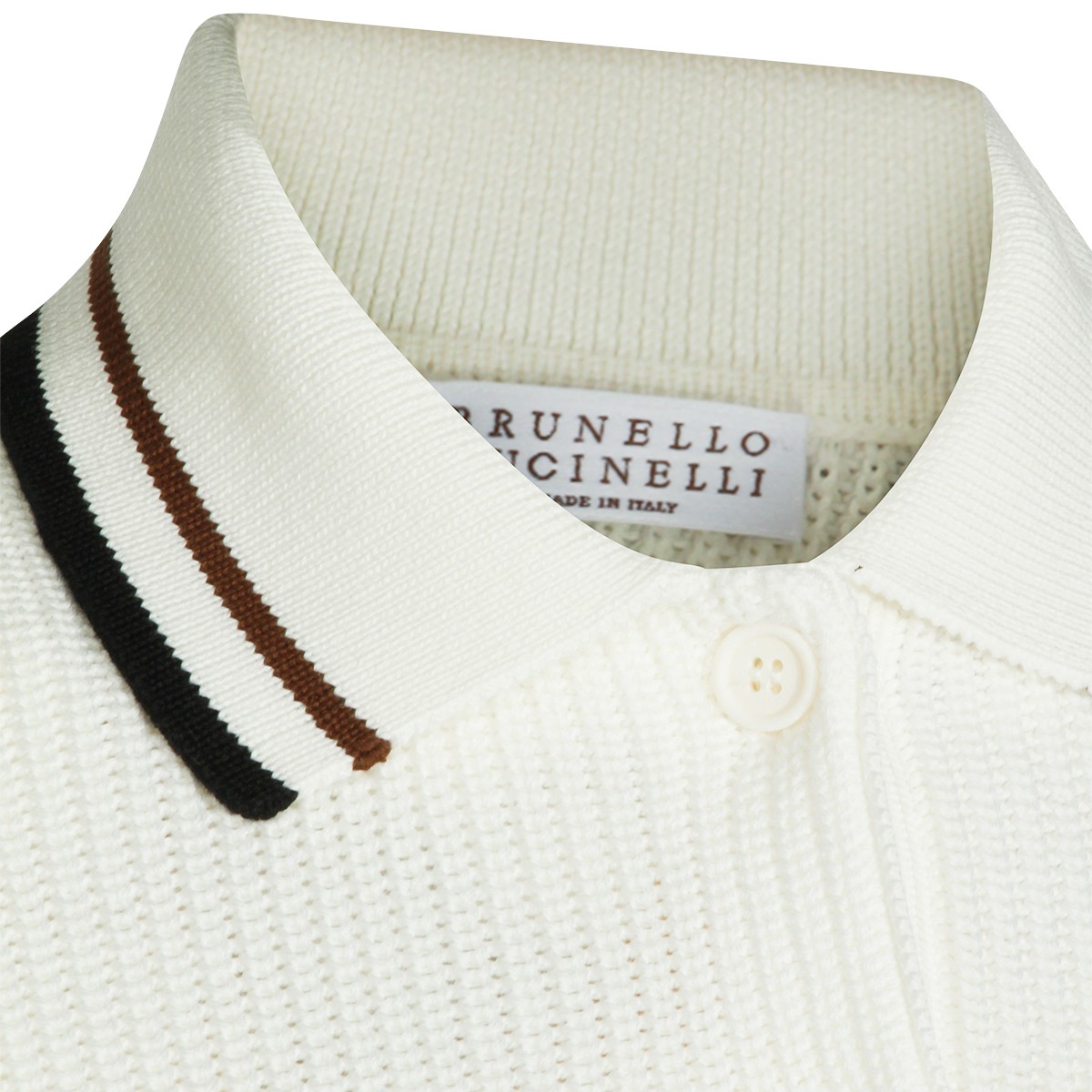 WHITE COTTON KNITWEAR