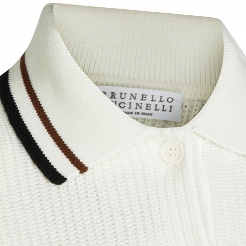 WHITE COTTON KNITWEAR