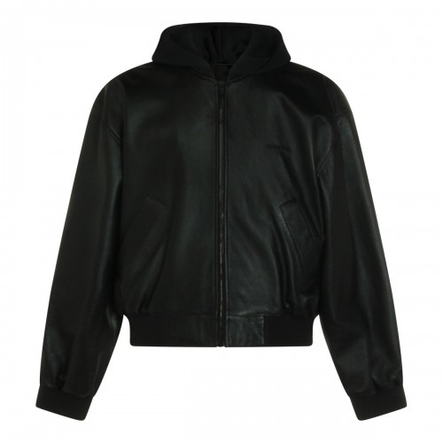BLACK LEATHER JACKET