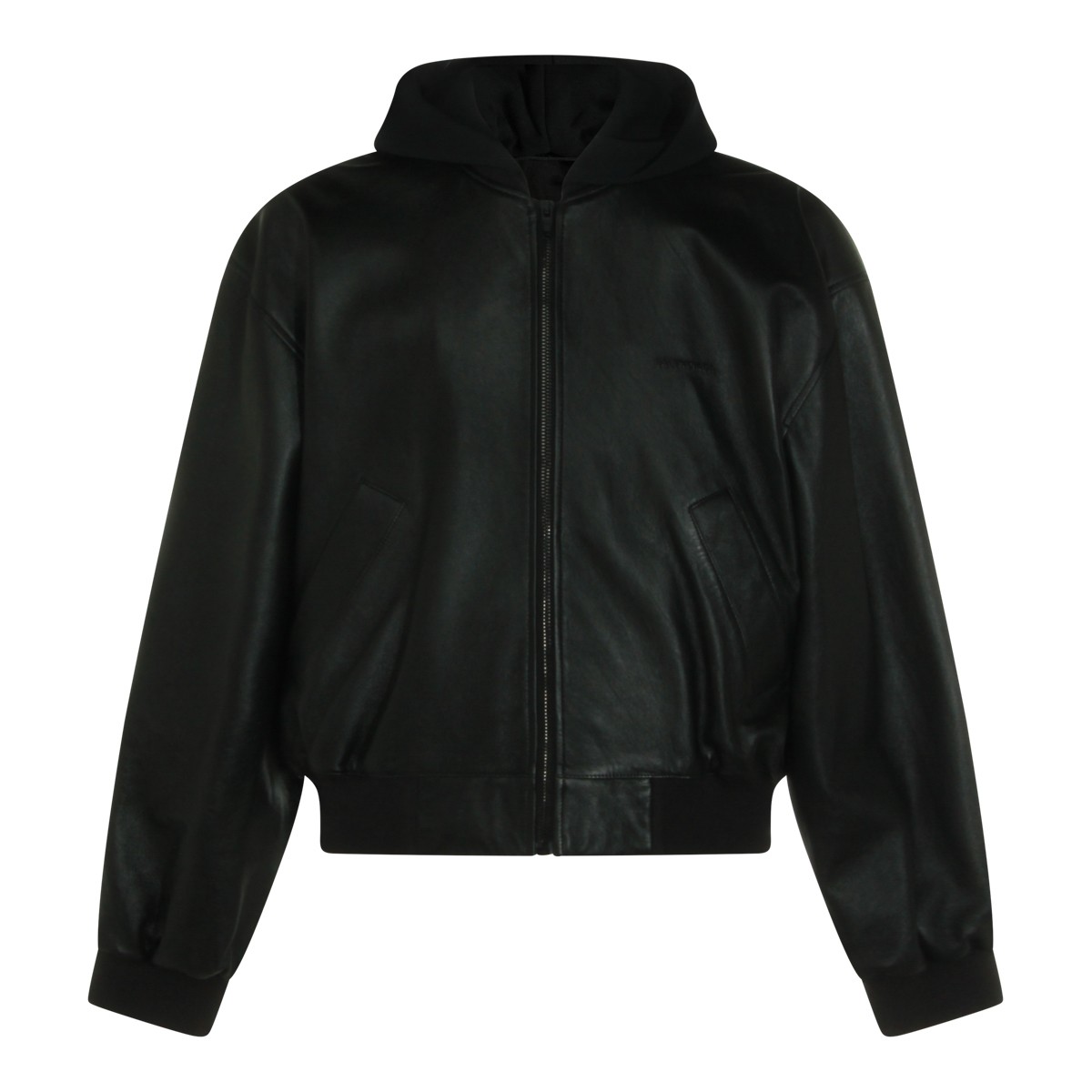 BLACK LEATHER JACKET