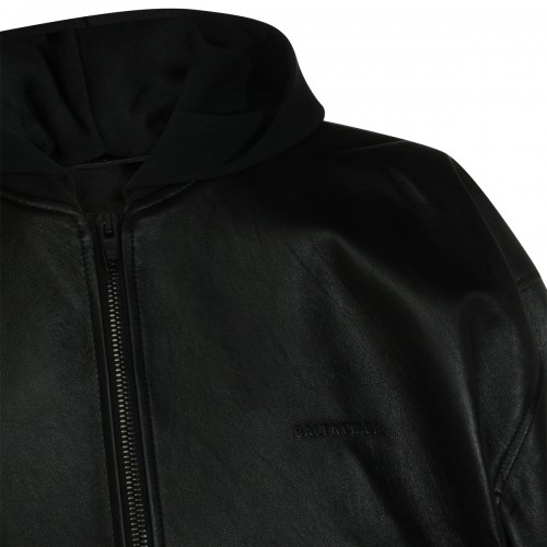BLACK LEATHER JACKET