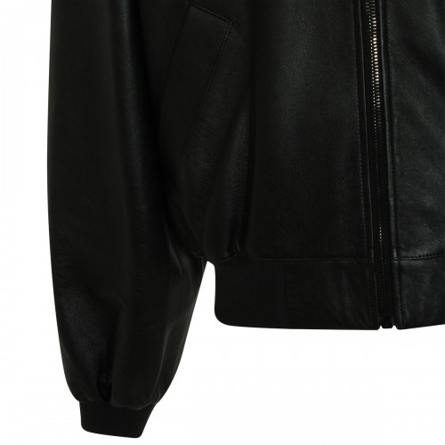 BLACK LEATHER JACKET