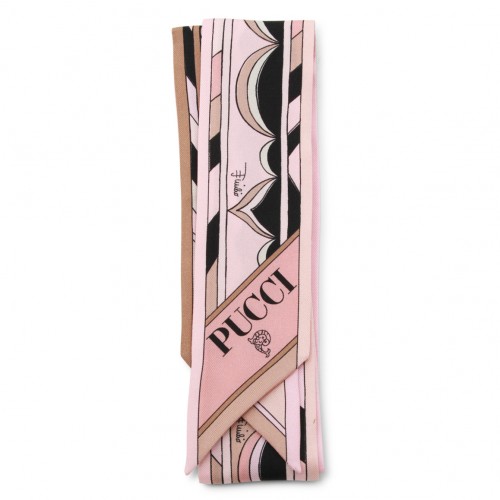 PINK SILK SCARF