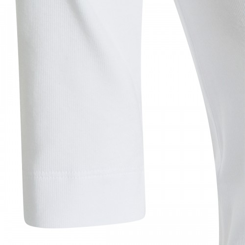 WHITE COTTON T-SHIRT