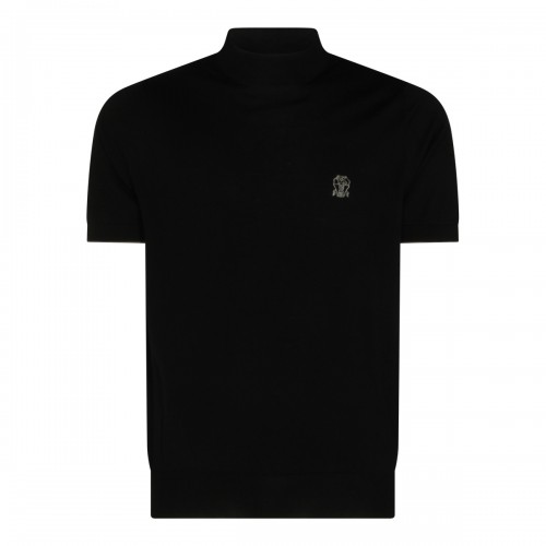 BLACK COTTON KNITWEAR