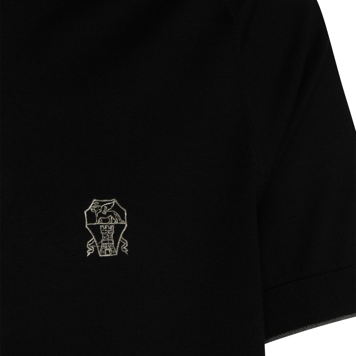 BLACK COTTON KNITWEAR