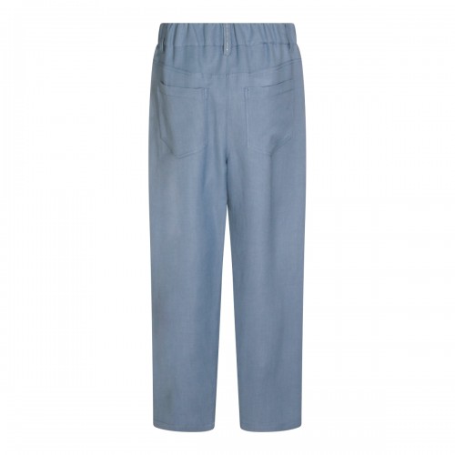 LIGHT BLUE VISCOSE LINEN... 2