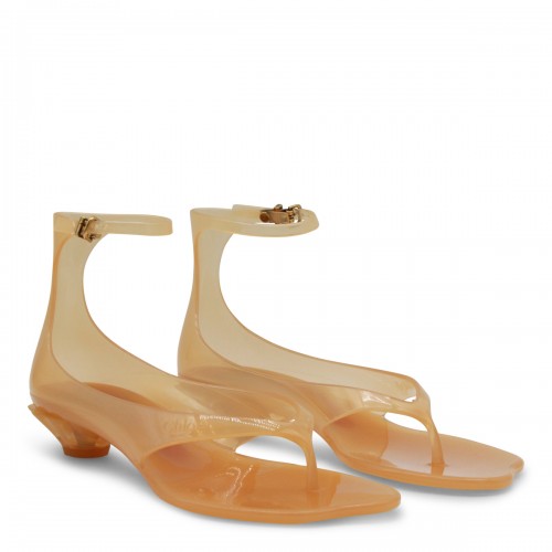 AMBER JELLY SANDALS