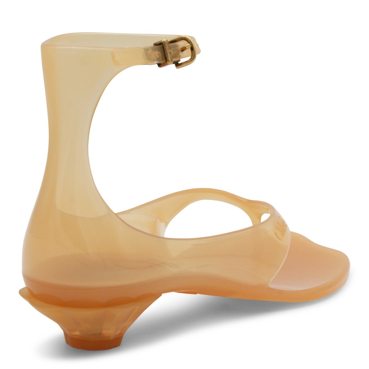 AMBER JELLY SANDALS