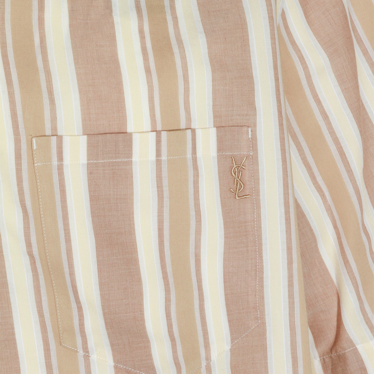 BEIGE COTTON SHIRT