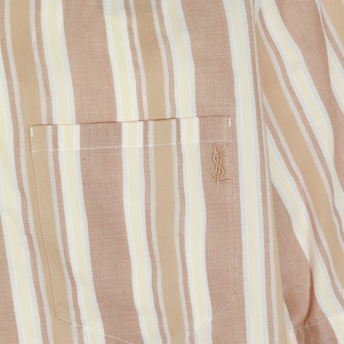 BEIGE COTTON SHIRT