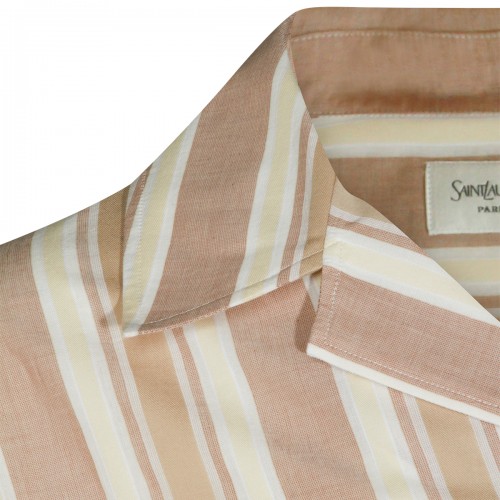 BEIGE COTTON SHIRT