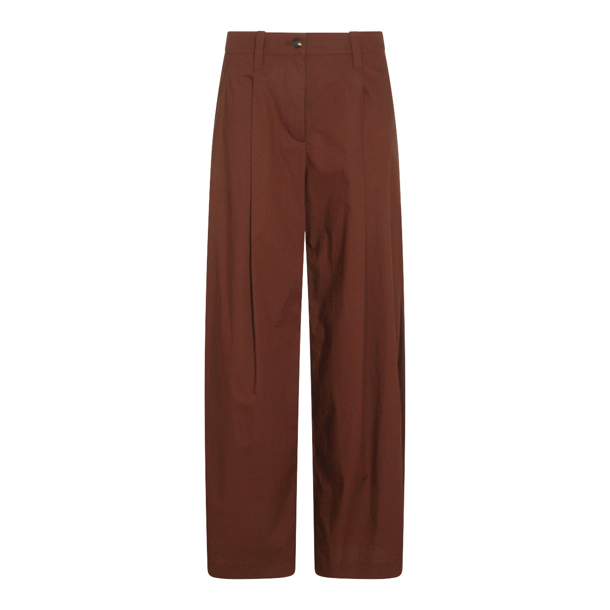 BROWN COTTON PANT