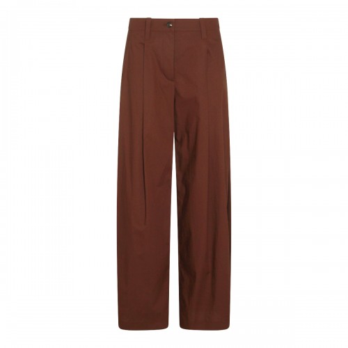 BROWN COTTON PANT