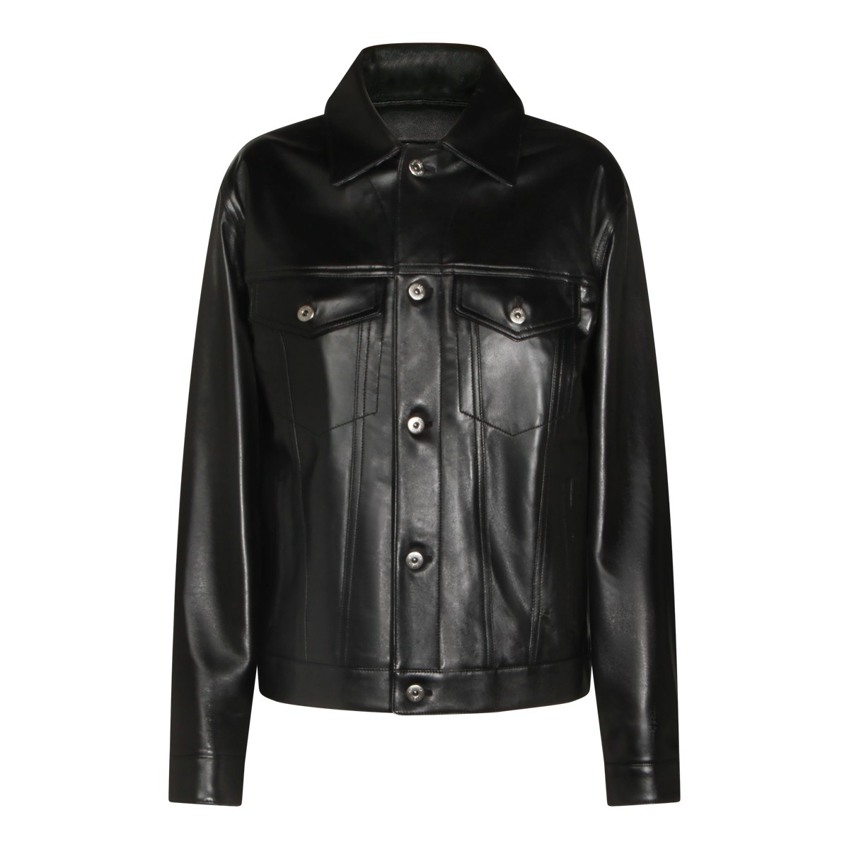 BLACK LEATHER JACKET