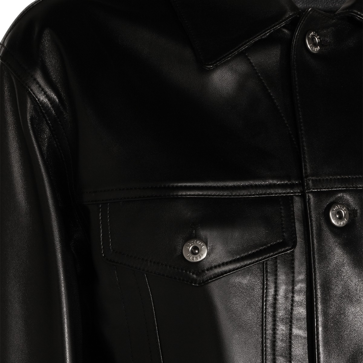 BLACK LEATHER JACKET