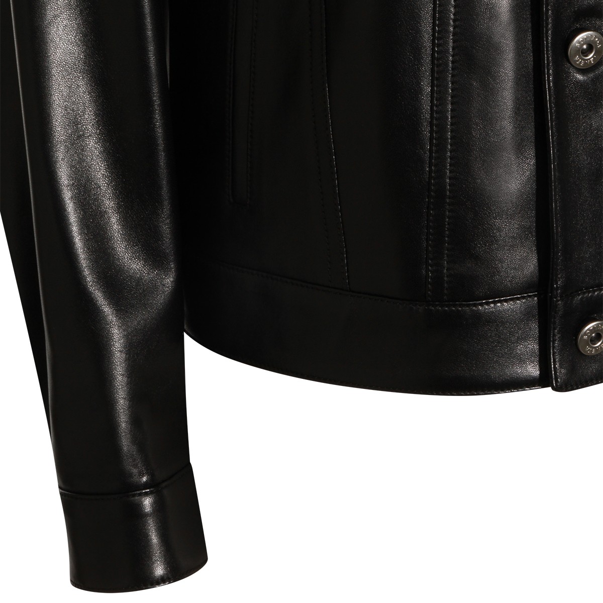 BLACK LEATHER JACKET