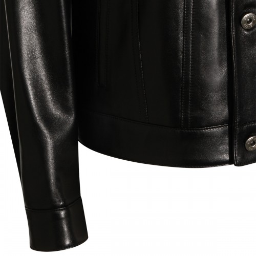 BLACK LEATHER JACKET