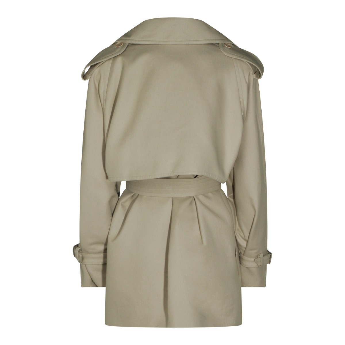 SAND COTTON TRENCH COAT