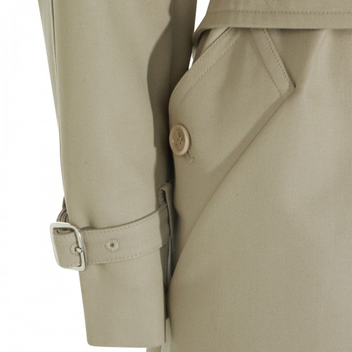SAND COTTON TRENCH COAT