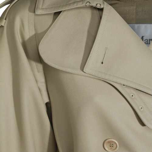 SAND COTTON TRENCH COAT