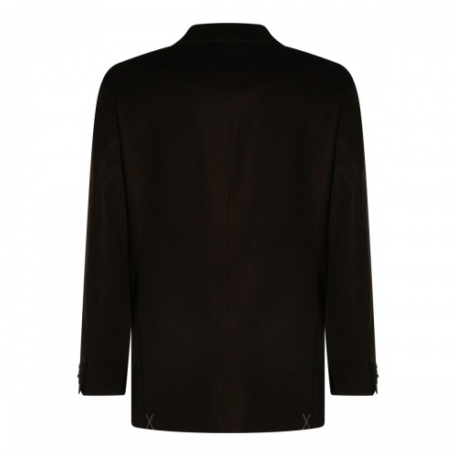 BROWN LINEN BLAZER 2