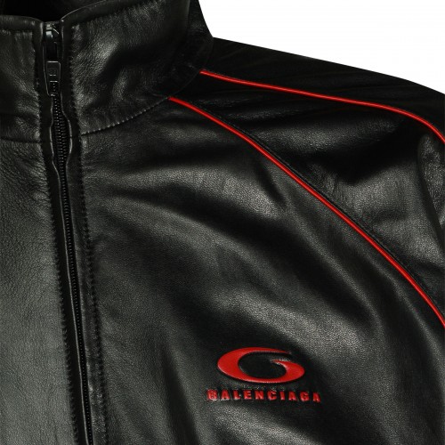 BLACK LEATHER JACKET