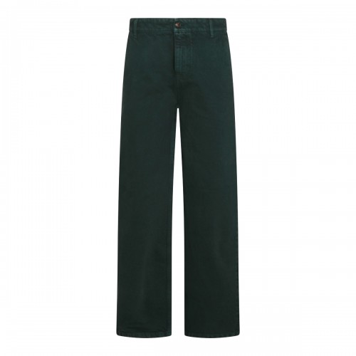 DARK GREEN COTTON